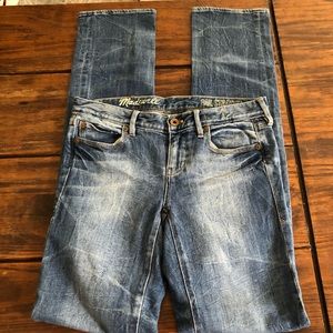 Madewell Rail Straight Jeans